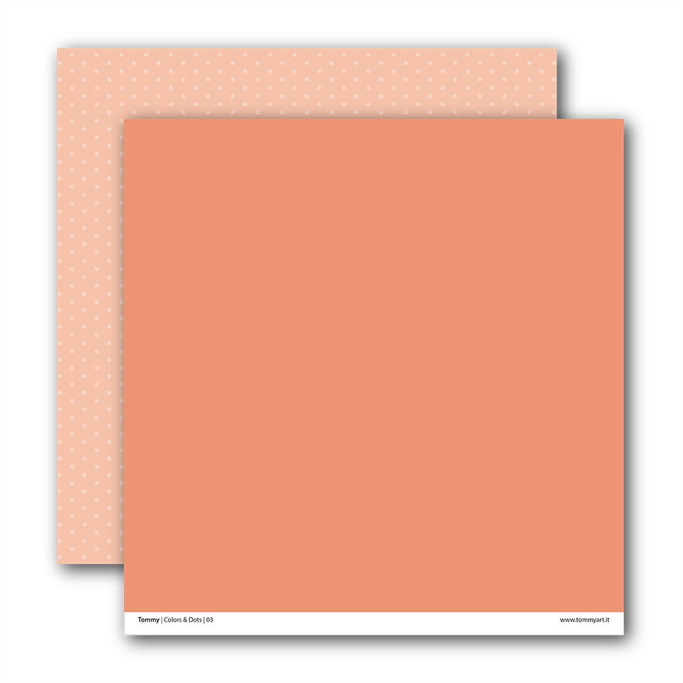 Tommy double face paper – Color & Dots 3