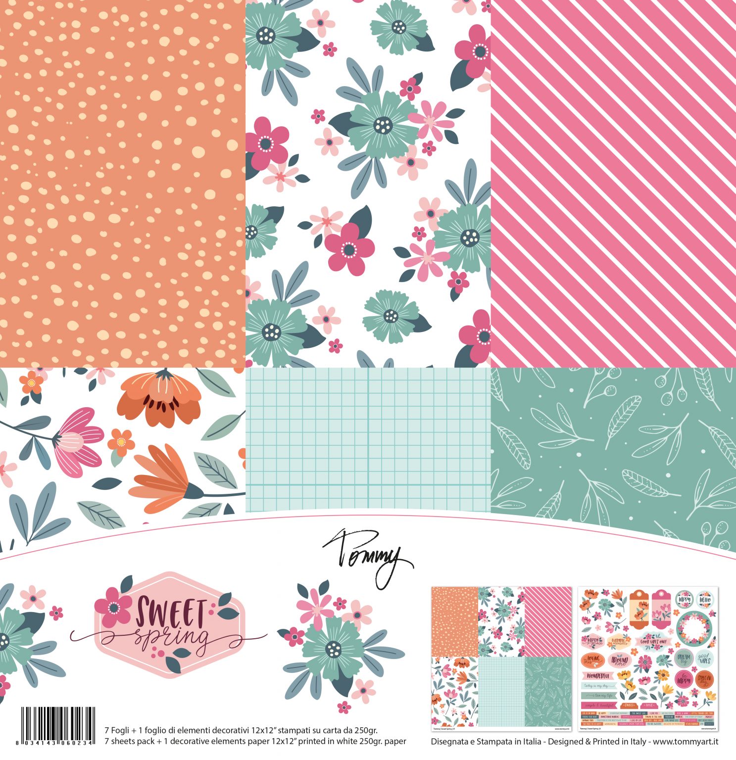 Tommy paper pack – Sweet Spring