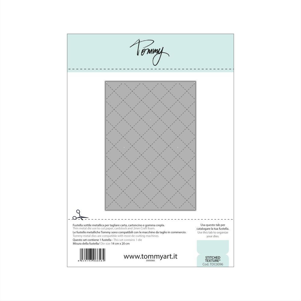 Tommy fustella – Stitched Texture®