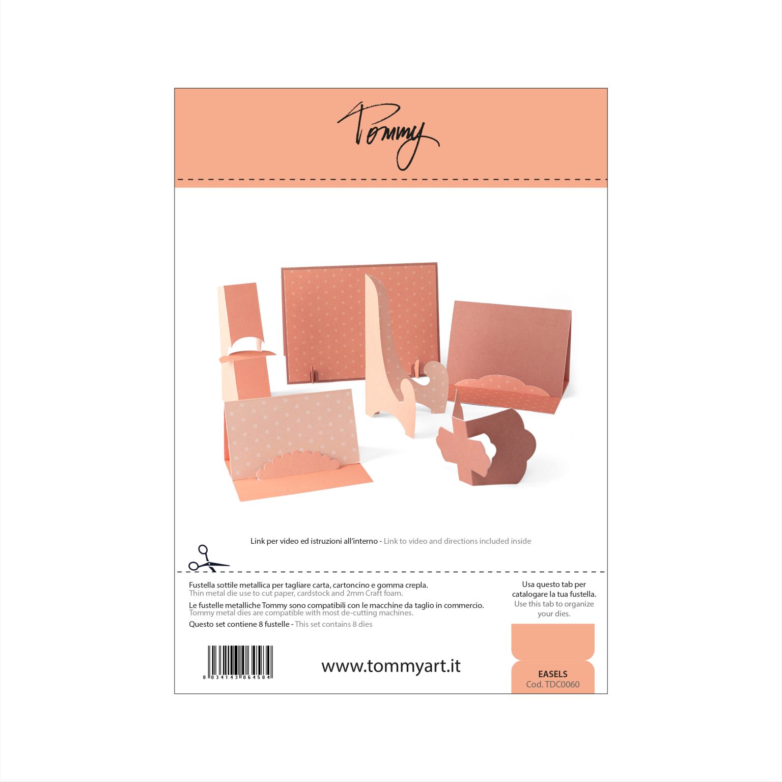 Tommy fustella – Easels ® – Bonus digitali