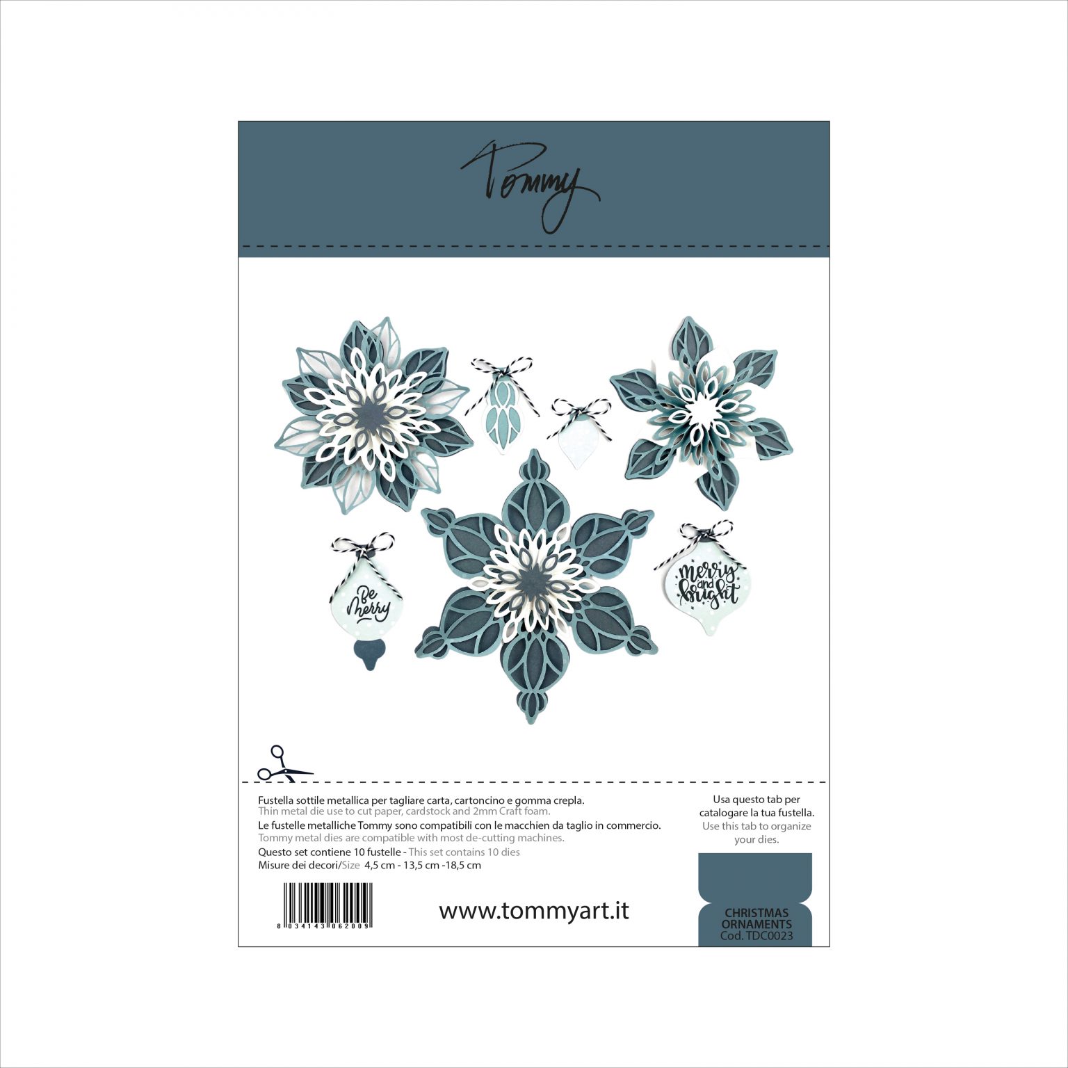 Tommy fustella – Christmas Ornaments