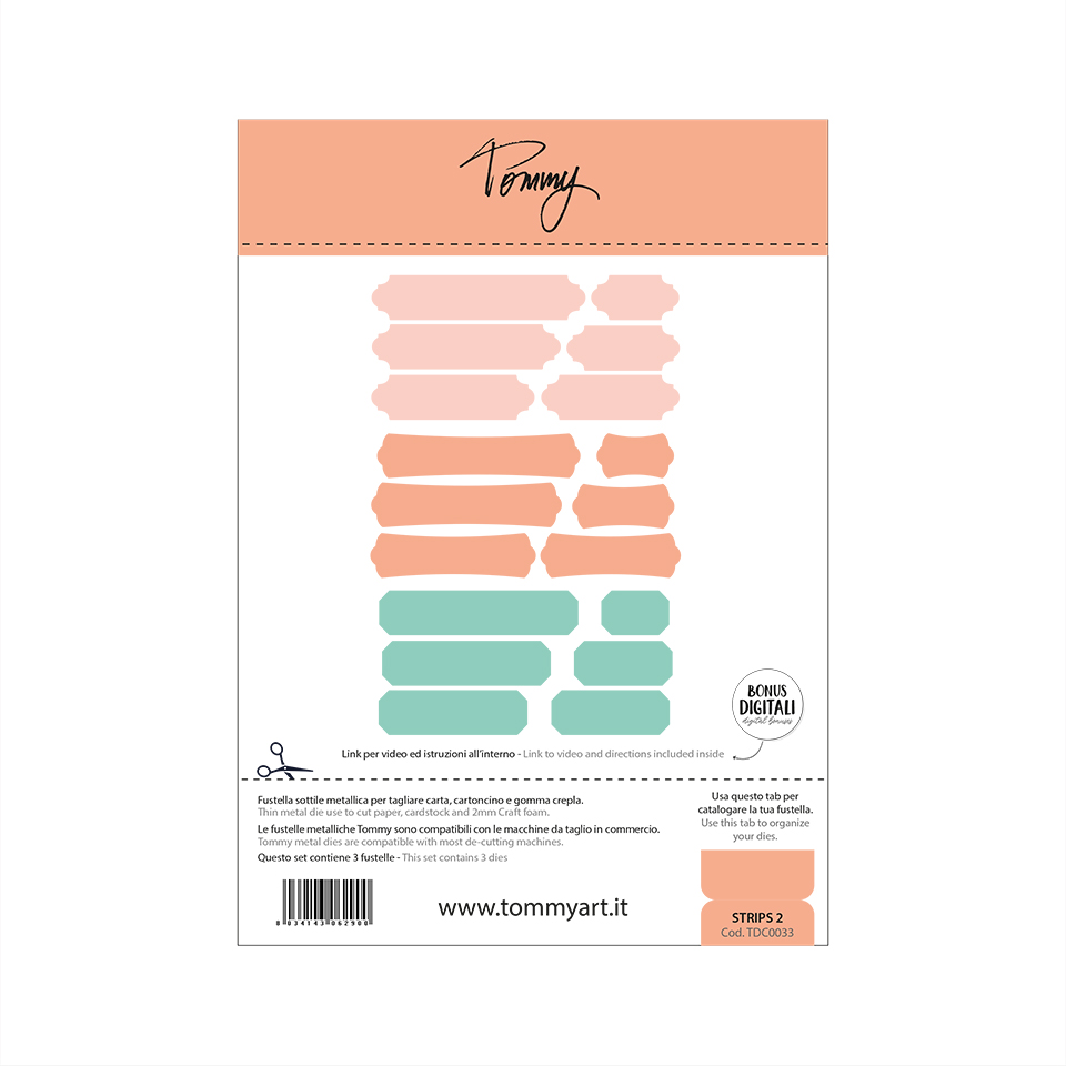 Tommy fustella con bonus digitali – Strips2