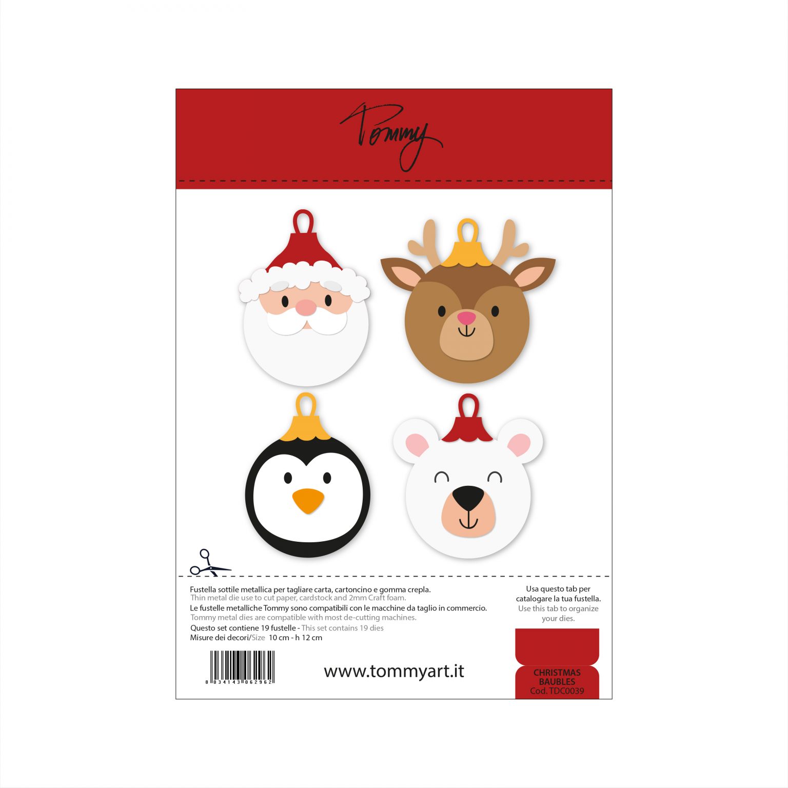 Tommy fustella – Christmas Baubles ®