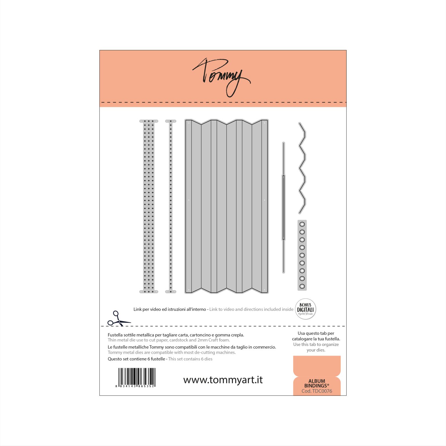 Tommy fustella – Album Bindings®