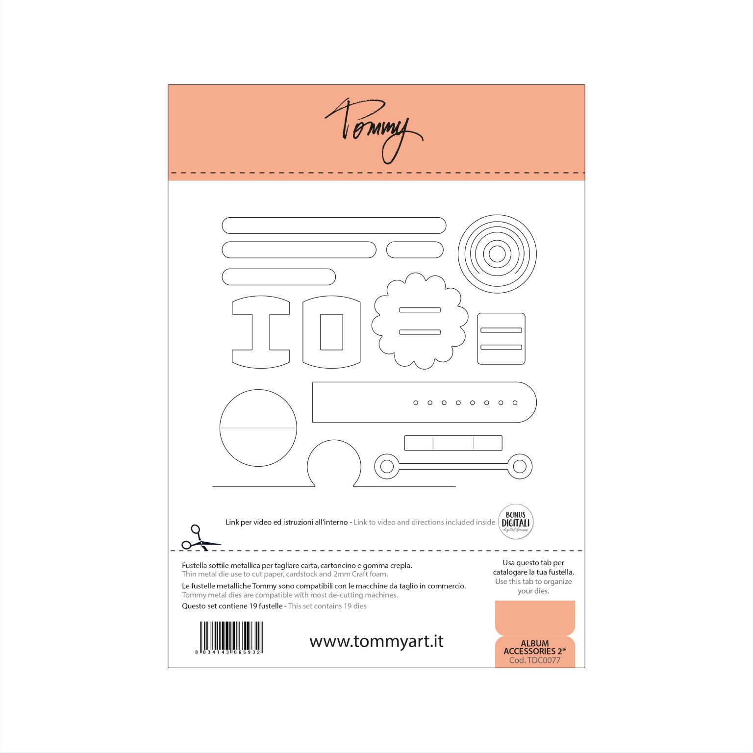 Tommy fustella – Album Accessories2®