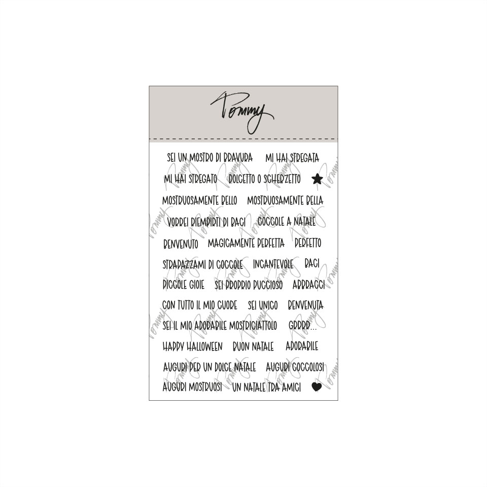 Tommy clear stamps – Paroline 2