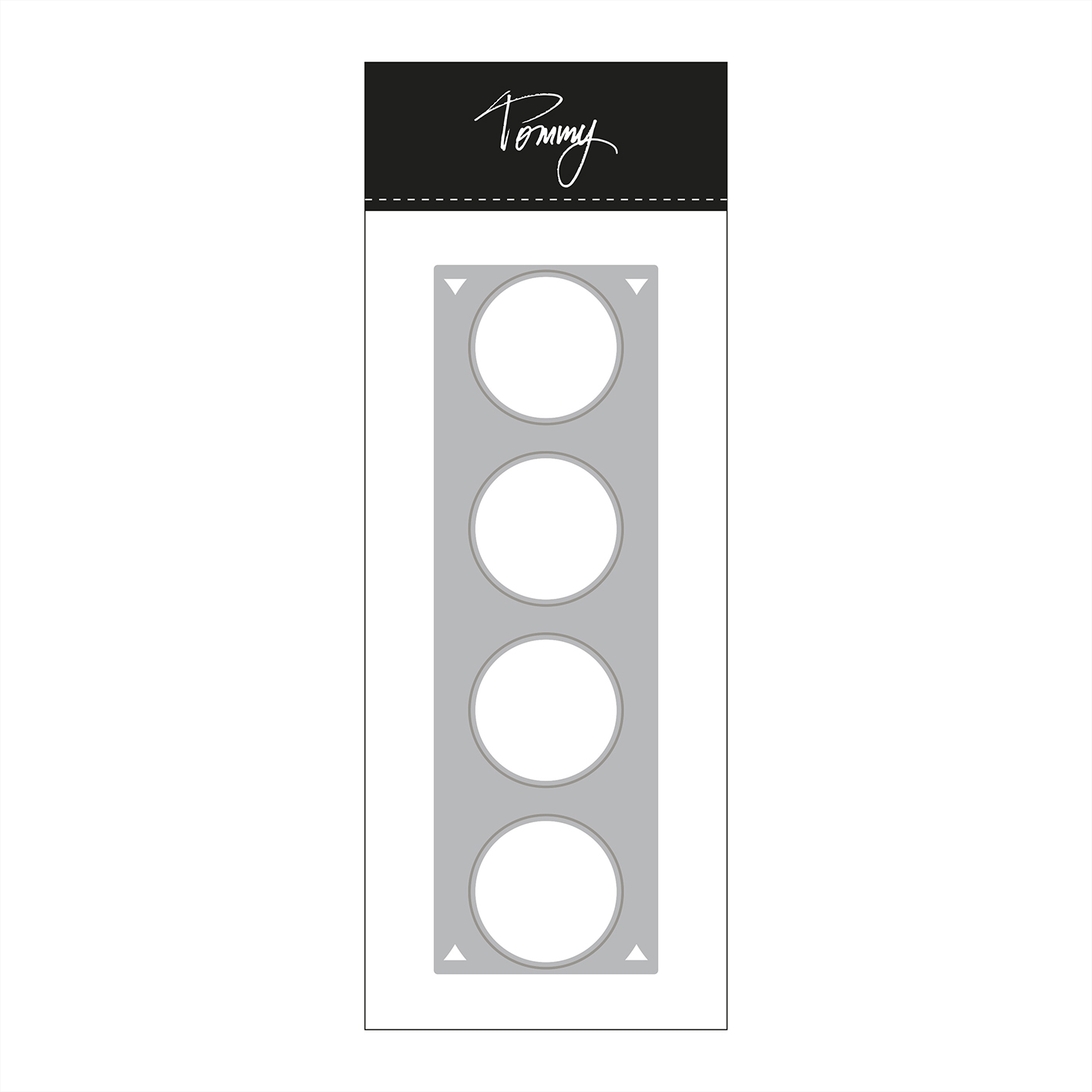 Tommy fustella – 3,8cm circle labels®