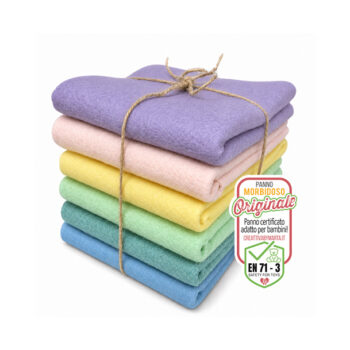 Set Pastello – Pannolenci Morbidoso – 6 colori