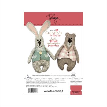 Tommy fustella – Orso/Coniglio di Marta® design by Creattiva by Marta