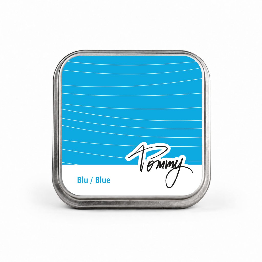 Tampone inchiostro premium permanente - BLU