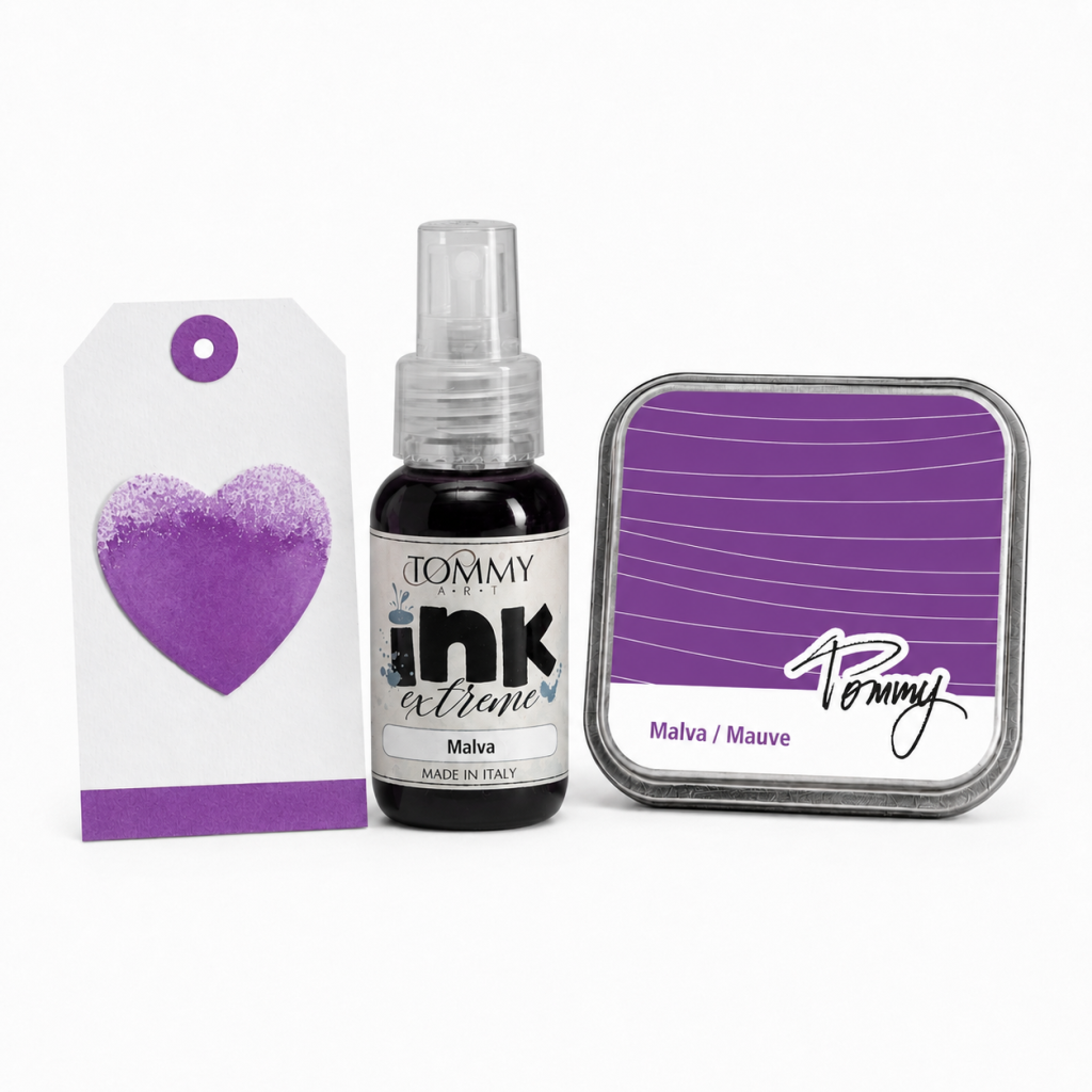 Set tampone inchiostro premium permanente e ink extreme - MALVA