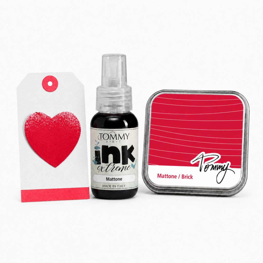 Set tampone inchiostro premium permanente e ink extreme - MATTONE