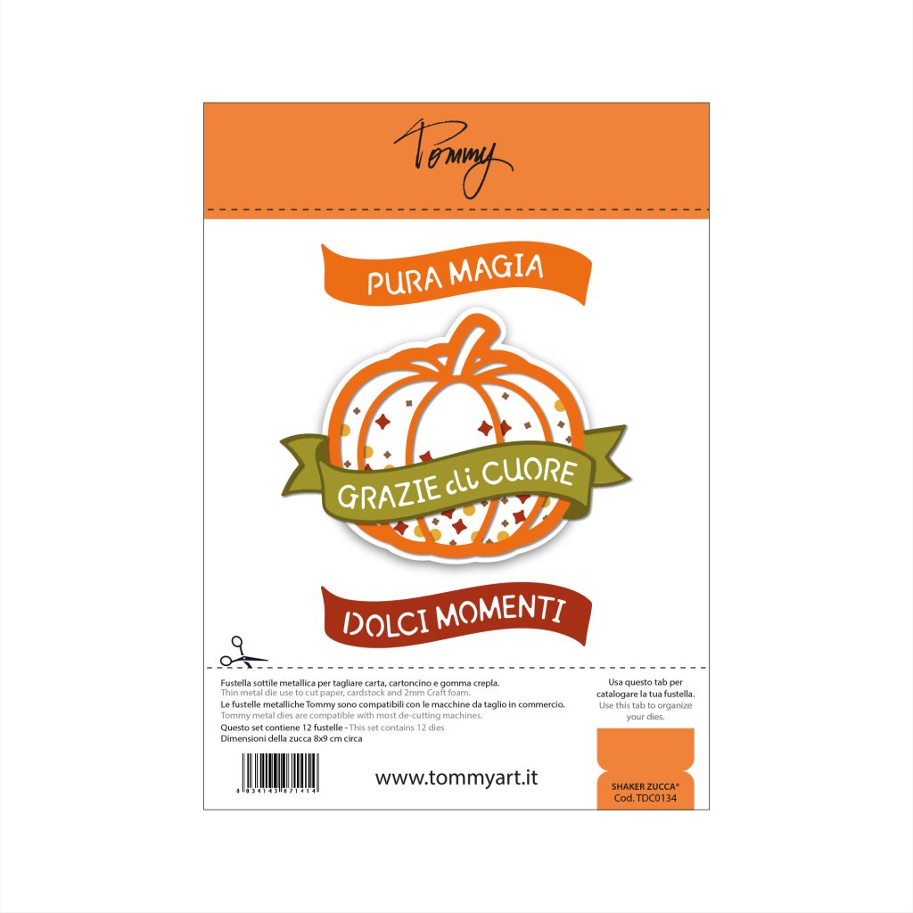 Tommy fustella - Shaker zucca®