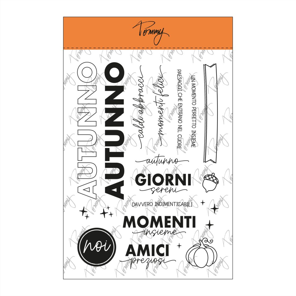 Tommy clear stamps - Autunno caldi abbracci